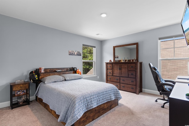226 Calhoun Falls Dr, Myrtle Beach, SC 29579 - bedroom with light colored carpet and a desk