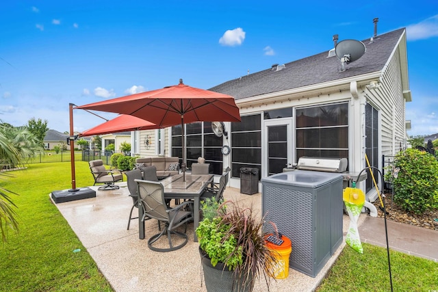 908 Ashbourn Ct, Murrells Inlet, SC 29576 - view of patio / terrace featuring outdoor dining area