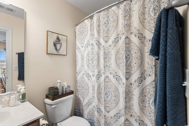 908 Ashbourn Ct, Murrells Inlet, SC 29576 - full bathroom featuring vanity and curtained shower