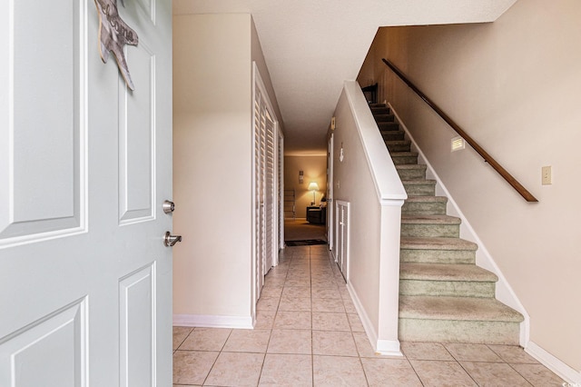 951 Plantation Dr Unit F1, Little River, SC 29566 - stairs featuring tile patterned flooring