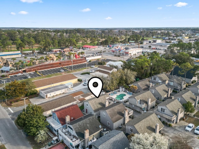 1710-C Edge Dr, North Myrtle Beach, SC 29582 - drone / aerial view of a tree filled landscape