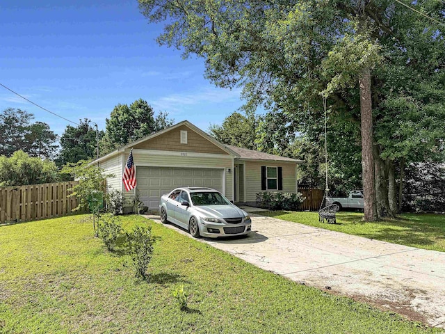 2021 Loblolly St, Georgetown, SC 29440 - ranch-style home featuring concrete driveway and an attached garage