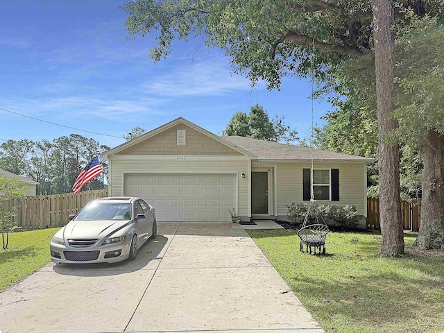 2021 Loblolly St, Georgetown, SC 29440 - ranch-style house featuring driveway and an attached garage