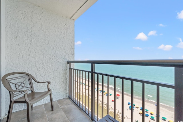 3000 N Ocean Blvd N Unit 1532, Myrtle Beach, SC 29577 - balcony with view of water and beach