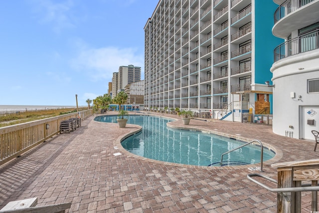 3000 N Ocean Blvd N Unit 1532, Myrtle Beach, SC 29577 - community pool featuring a patio