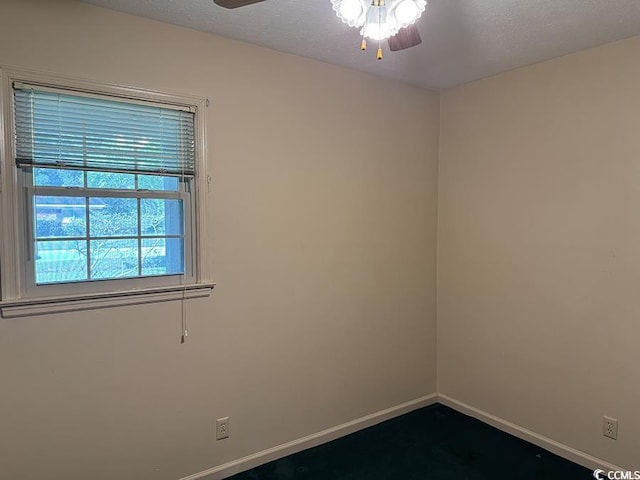 4041 Long Line Ln, Myrtle Beach, SC 29579 - spare room with ceiling fan and baseboards