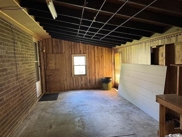 4041 Long Line Ln, Myrtle Beach, SC 29579 - basement featuring wooden walls