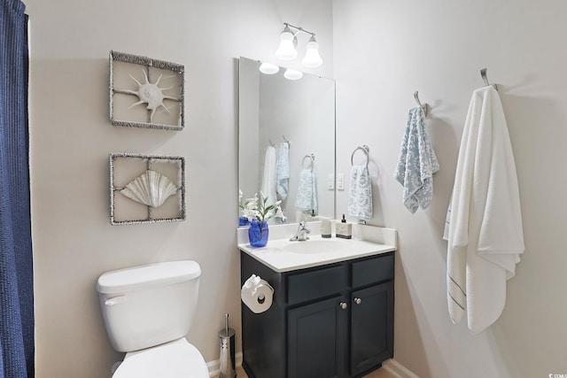 6253 Catalina Dr Unit 1711, North Myrtle Beach, SC 29582 - bathroom featuring vanity and toilet