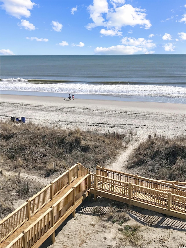 6253 Catalina Dr Unit 1711, North Myrtle Beach, SC 29582 - water view featuring nearby beach