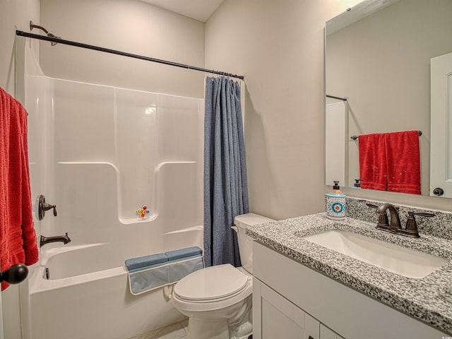 376 Mikita Dr, Surfside Beach, SC 29575 - bathroom featuring vanity and shower / tub combo