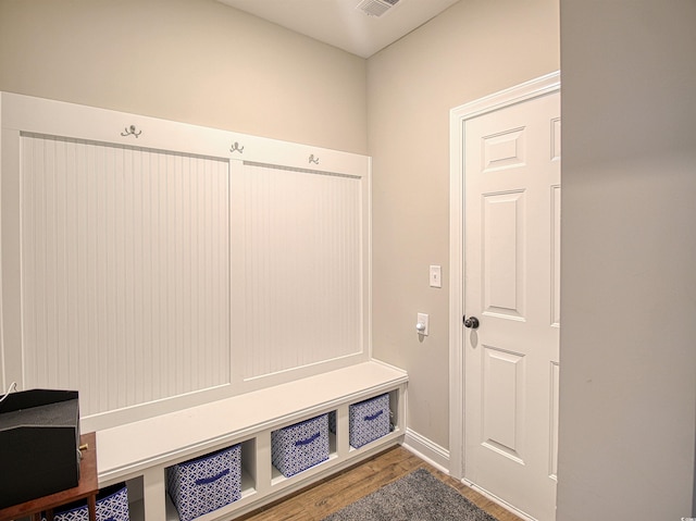 376 Mikita Dr, Surfside Beach, SC 29575 - mudroom with wood finished floors and baseboards