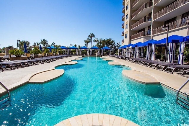 100 N Beach Blvd Unit 1816, North Myrtle Beach, SC 29582 - community pool featuring a patio area