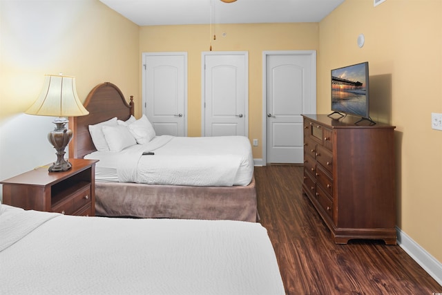 100 N Beach Blvd Unit 1816, North Myrtle Beach, SC 29582 - bedroom featuring dark wood-style flooring