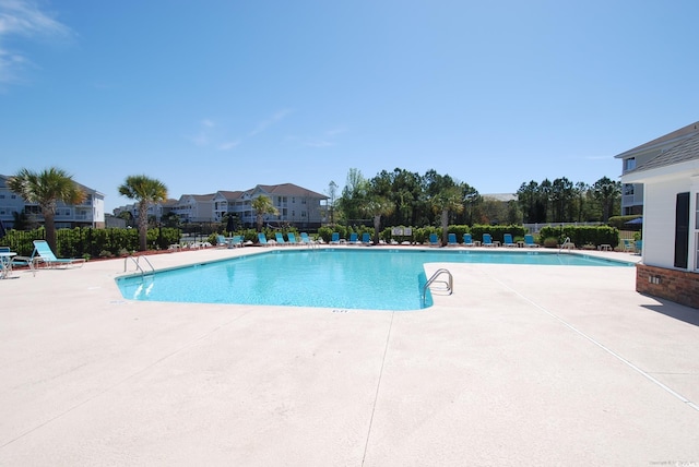 5801 Oyster Catcher Dr Unit 431, North Myrtle Beach, SC 29582 - community pool with a patio area