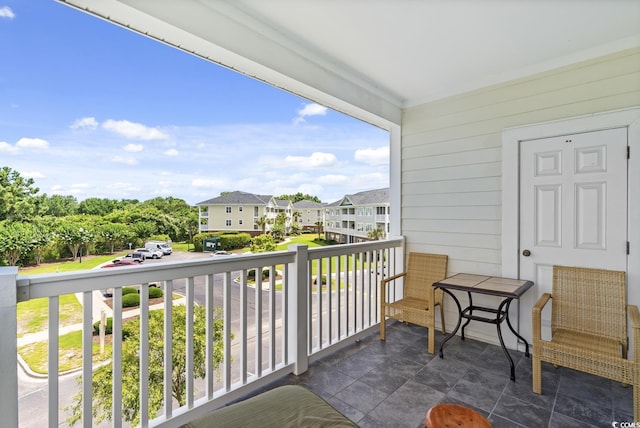 5801 Oyster Catcher Dr Unit 431, North Myrtle Beach, SC 29582 - balcony featuring a residential view