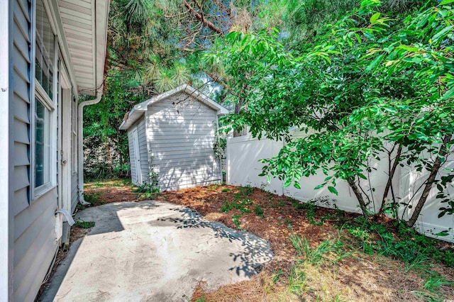 1836 Juniper Dr, Conway, SC 29527 - view of yard with a patio and a storage shed
