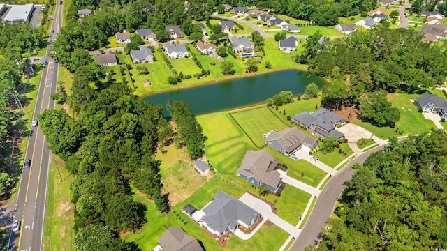 609 Mccown Dr, Conway, SC 29526 - aerial view of property's location featuring a nearby body of water and nearby suburban area
