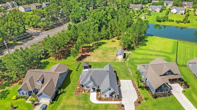 609 Mccown Dr, Conway, SC 29526 - aerial view of residential area featuring a nearby body of water