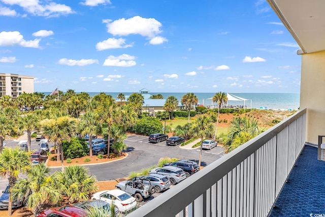 139 S Dunes Dr Unit 304, Pawleys Island, SC 29585 - balcony featuring a water view