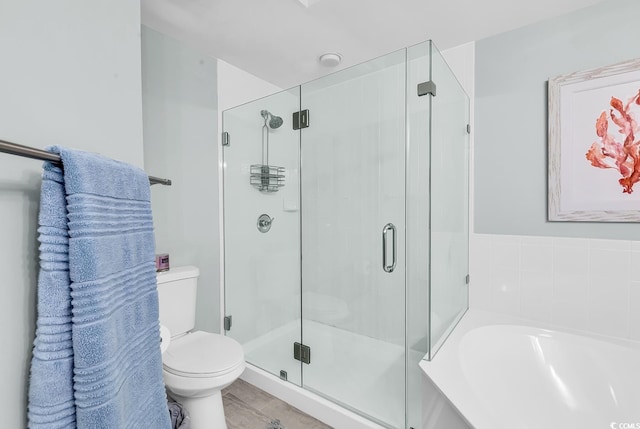 139 S Dunes Dr Unit 304, Pawleys Island, SC 29585 - bathroom with a shower stall and a garden tub