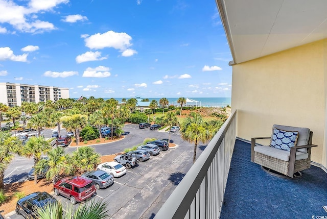 139 S Dunes Dr Unit 304, Pawleys Island, SC 29585 - balcony with a water view