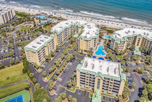 139 S Dunes Dr Unit 304, Pawleys Island, SC 29585 - view of property location featuring expansive beach and apartment complex / building