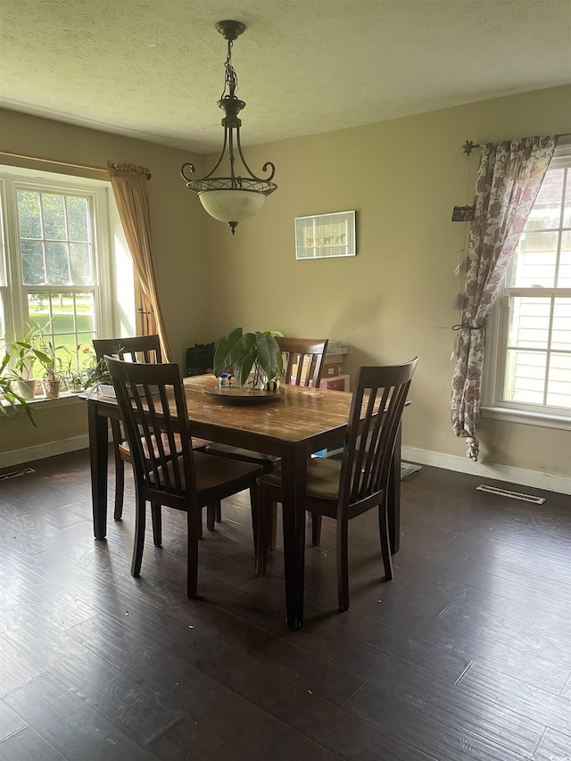 1872 Harris Short Cut Rd, Conway, SC 29526 - dining room with dark wood-type flooring