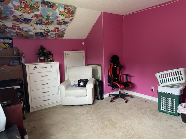 1872 Harris Short Cut Rd, Conway, SC 29526 - bedroom with carpet flooring and vaulted ceiling