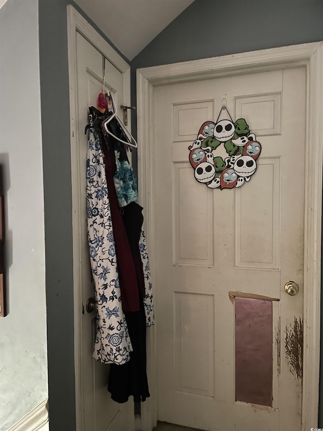 1872 Harris Short Cut Rd, Conway, SC 29526 - entryway featuring vaulted ceiling