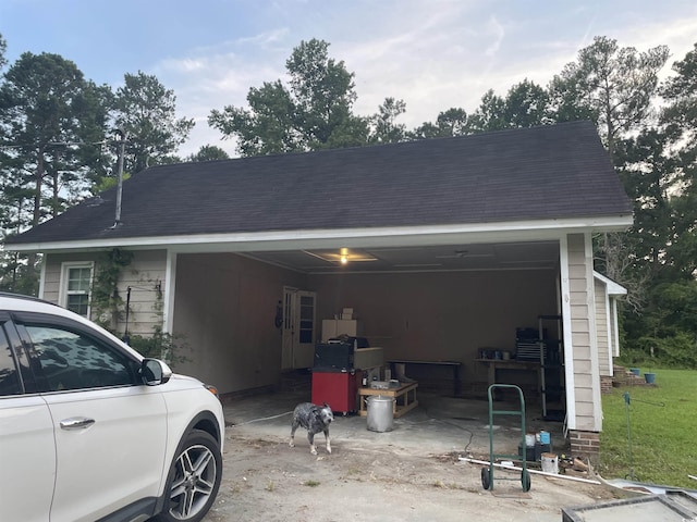 1872 Harris Short Cut Rd, Conway, SC 29526 - view of side of home with a carport