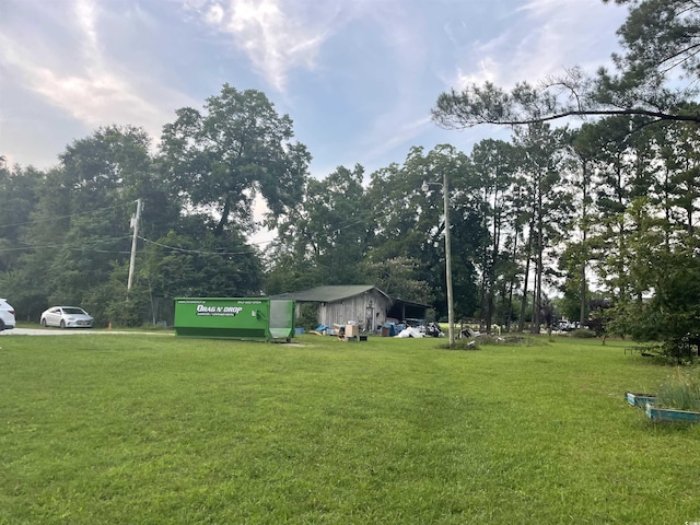 1872 Harris Short Cut Rd, Conway, SC 29526 - view of grassy yard with view of scattered trees