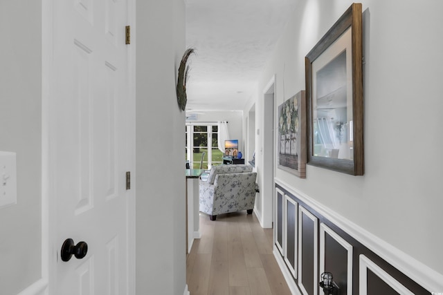 605 Waterway Village Blvd Unit 31A, Myrtle Beach, SC 29579 - corridor with light wood-type flooring