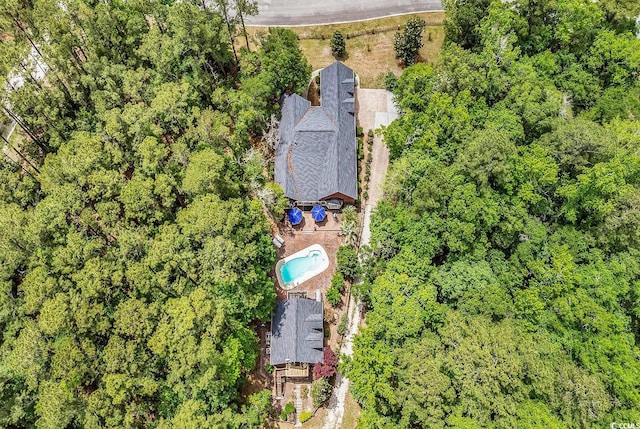 487 Trestle Way, Conway, SC 29526 - drone / aerial view of a pool