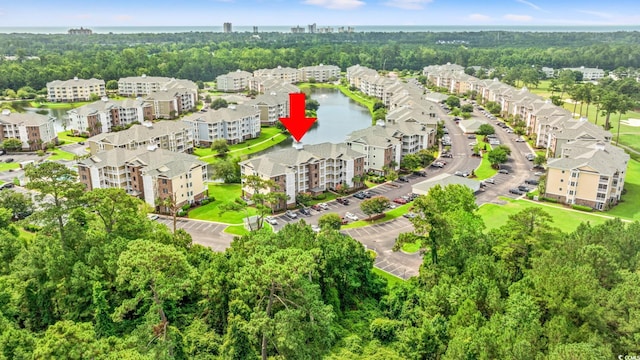 4865 Luster Leaf Cir Unit 402, Myrtle Beach, SC 29577 - bird's eye view of a nearby body of water