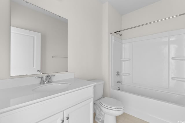 490 Calhoun Falls Dr, Myrtle Beach, SC 29579 - bathroom with vanity, bathtub / shower combination, and tile patterned floors