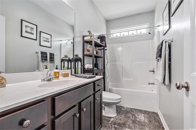 227 Palm Terrace Loop, Conway, SC 29526 - full bath with vanity, bathtub / shower combination, and stone finish flooring