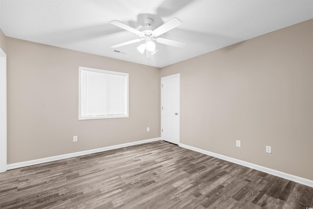 178 Beaver Pond Loop Unit 60, Pawleys Island, SC 29585 - unfurnished bedroom featuring wood finished floors and ceiling fan