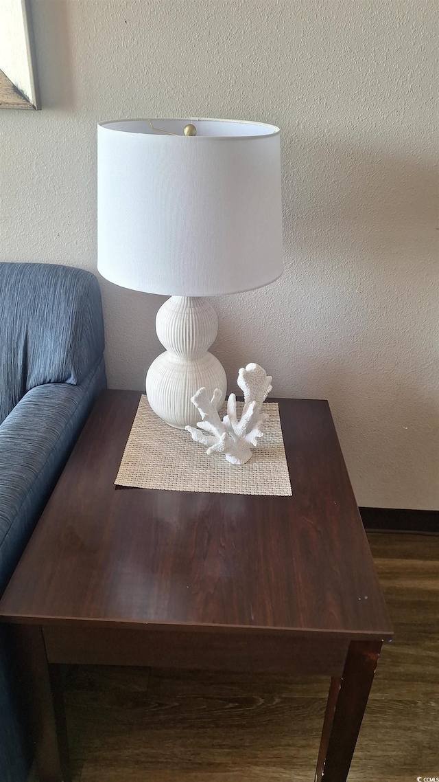 6900 N Ocean Blvd Unit 839, Myrtle Beach, SC 29572 - detailed view of wood finished floors