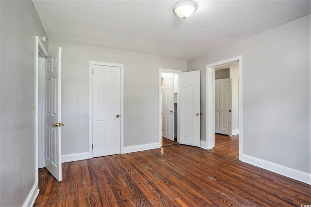 602 3rd Ave N, Myrtle Beach, SC 29577 - unfurnished bedroom featuring wood finished floors and a closet