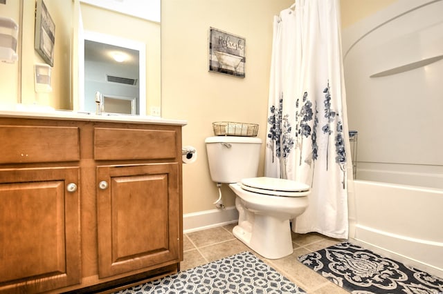 6172 Catalina Dr Unit 113, North Myrtle Beach, SC 29582 - full bath with vanity, tile patterned flooring, and shower / tub combo with curtain