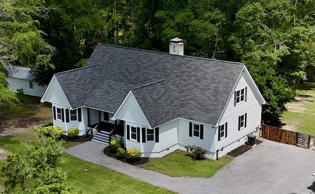 160 Comanche Dr, Georgetown, SC 29440 - view from above of property