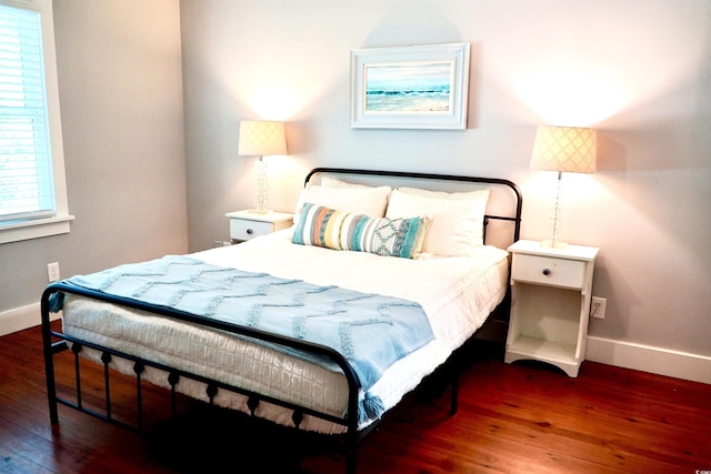 160 Comanche Dr, Georgetown, SC 29440 - bedroom with hardwood / wood-style floors and baseboards