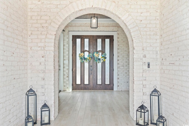 607 Boone Hall Dr, Myrtle Beach, SC 29579 - view of exterior entry with brick siding