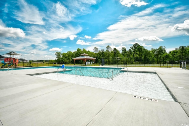 2325 Copper Creek Loop, Longs, SC 29568 - community pool with a gazebo and a patio area