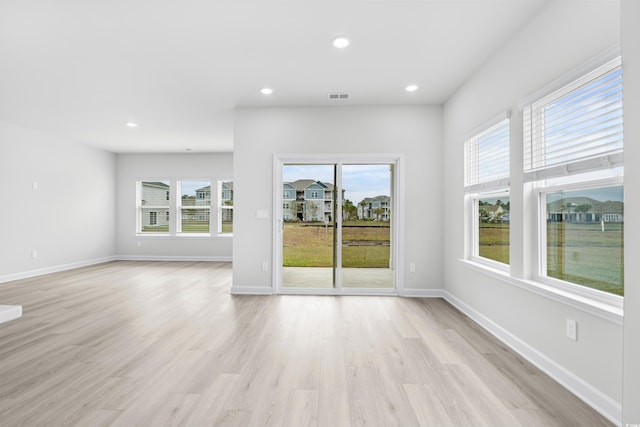 4881 Hopespring St, Myrtle Beach, SC 29579 - unfurnished room featuring light wood-style floors and recessed lighting