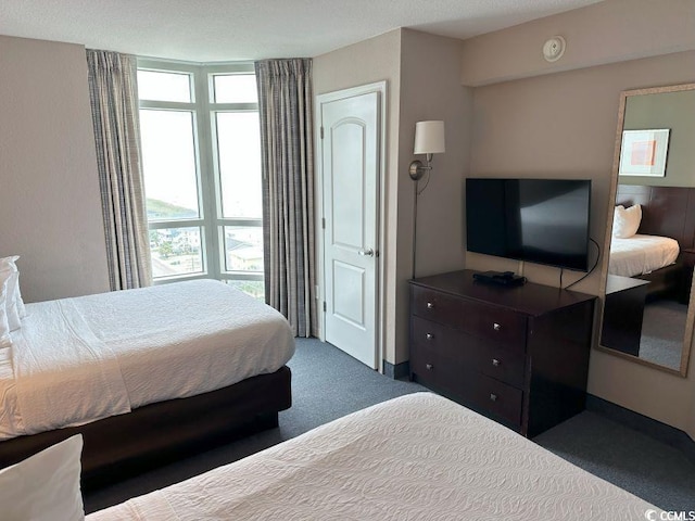 3601 N Ocean Blvd Unit 1139, North Myrtle Beach, SC 29582 - bedroom featuring carpet flooring and multiple windows