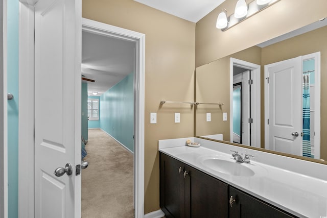 156 Parmelee Dr Unit D, Murrells Inlet, SC 29576 - bathroom featuring vanity and a shower with shower curtain