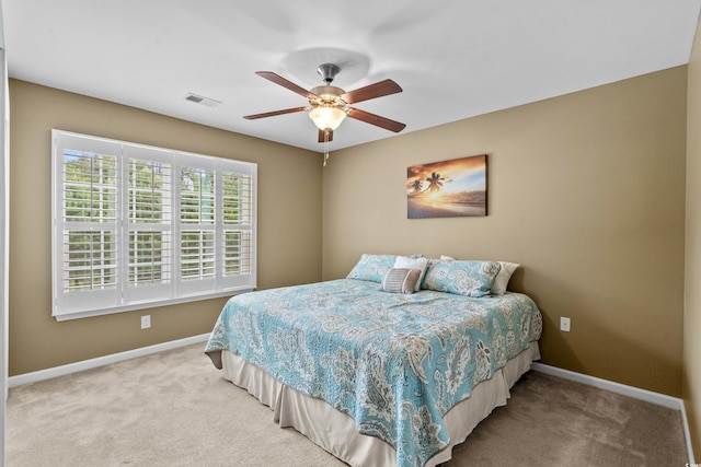 156 Parmelee Dr Unit D, Murrells Inlet, SC 29576 - bedroom with carpet and ceiling fan