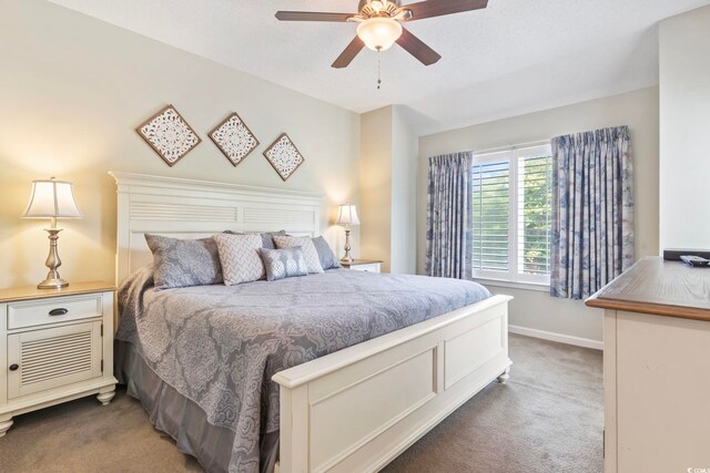 824 Castleford Cir Unit 7C, Myrtle Beach, SC 29572 - bedroom featuring carpet flooring and ceiling fan