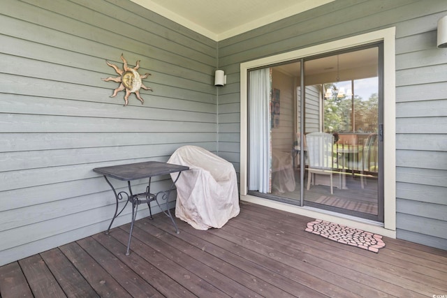 824 Castleford Cir Unit 7C, Myrtle Beach, SC 29572 - view of wooden terrace